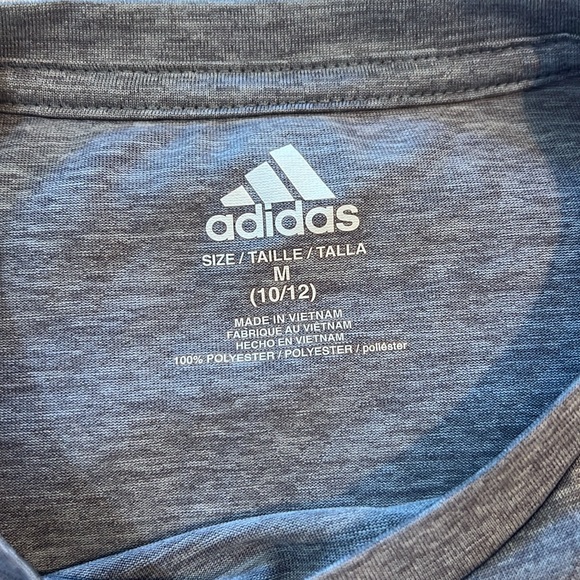 Adidas youth medium climalite t-shirt - Picture 2 of 3